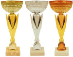 sportovní poháry S400, sada 1. až 3. místo