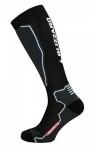 lyžařské ponožky Compress 85 ski socks, black-grey