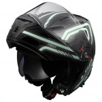 výklopná moto přilba FF324 Metro, firefly matt black, 503241011, doprodej