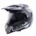 moto přilba NK-311, cube black-grey, 5101