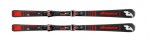 sjezdové lyže DOBERMANN SPITFIRE RB FDT + vázání, black-red, set, doprodej