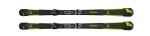 sjezdové lyže GT 76 CA FDT + vázání, black-lime, set, doprodej