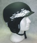 lyžařská přilba Baker, matte black, Scatter