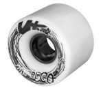 minilongboard kolečka Susis White, sada  4ks, 630012