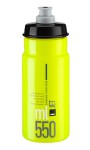 cyklo láhev Jet 0,55 L, žlutá fluo-černé logo, 26295