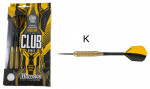 šipky CLUB BRASS, steeltip, 28g, sada