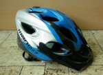 cyklistická helma - přilba ZELO, blue/silver, doprodej