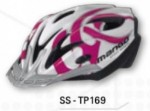 cyklo in line helma SUPERSPRINT LADY, bianco/ rosa /tatoo