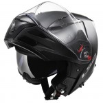 výklopná moto přilba FF324 Metro, matt black, 503241011