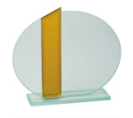 skleněná trofej CR0151, 13 cm, 1 ks
