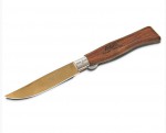 kapesní zavírací nůž Douro 2084, bronze titanium - bubinga, 8,3 cm, s pojistkou