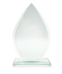 skleněná trofej CR5015, 21 cm, 1 ks
