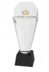 skleněná trofej CR5017-C, 23 cm, 1 ks