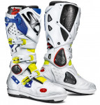 motokros boty CROSSFIRE 2 SRS, yellow fluo-white-blue, doprodej