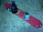 snowboard EVOL RACING 126 cm (možnost i s vázáním), doprodej