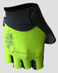 dámské cyklistické rukavice CHLORIS, fluo