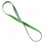 cvičební guma - posilovací  "O", střední, zelená