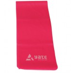 cvičební guma FIT BAND, 25m x 15cm, středně tuhý, červený