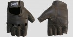 moto rukavice silniční VINTAGE SHORT, hnědá