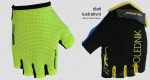 cyklistické rukavice SLICE SH, fluo
