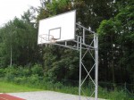 basketbalová KONSTRUKCE PŘÍHRADOVÁ, otočná, vysazení 2,5 až 4 m, ZN