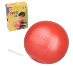 míč OVERBALL, 23 cm, dlouhá zátka