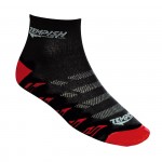 sportovní ponožky SPORT, black/red