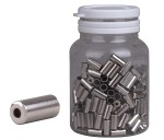 koncovka bowdenu 5mm, stříbrná CNC,  (lahev 250ks), 15505