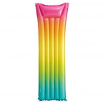 nafukovací lehátko Rainbow Ombre 183x69 cm, 58721 