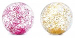 nafukovací plážový míč Glitter Transparent 71 cm, 58070