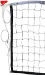 síť volejbalová s ocelovým lankem 4001N,  9,7 x 1m, 3140