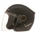 moto helma Reflex Solid, matně černá,  M140-186