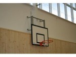 basketbalová KONSTRUKCE přídavná pro regulaci výšky desky s košem 2,60 až 3,05 m - interiér, 1 ks