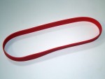 cvičební guma aerobní, červená, 0458