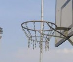 basketbalový KOŠ s pevně přivařenou síťkou - ZN, 1 ks