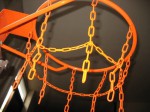 basketbalový KOŠ s pevně přivařenou síťkou, KOMAXIT, 1 ks