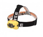 čelovka PANTER 3 W CREE + 2 LED ŽLUTÁ