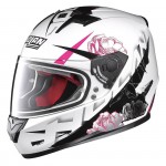 moto helma N64 Stylet Metal White, 07000, doprodej