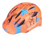 dětská helma (přilba) Avila In mold, oranžová neon matná, 03043