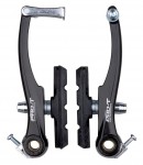 brzdové čelisti V-brake dural EVO, černá, 14012