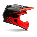 motokrosová přilba  Moto-9, červeno-černá, 05210
