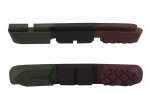 brzdové gumičky Plus Cartridge třísměsové Army, pár, 14405