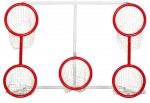 hokejová branka Winnwell 72" Heavy Duty 5-Hole Skill Net