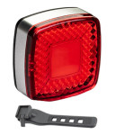 světlo zadní 25 Lumen 25 chips LED diod (nabíjecí přes USB 310), 05161