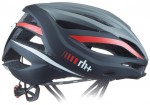 cyklo helma Air XTRM, matt dark silver/matt black/red	