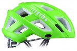 cyklo helma Z8, shiny green fluo/white eps