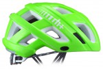 cyklo helma Z8, shiny green fluo/white eps