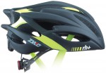 cyklo helma ZW0, matt black/shiny yellow fluo	