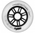 in line kolečka Spinner, 72 mm, white, 4ks,  905324