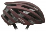 cyklo helma ZY, mat bordeaux metal/shiny anthracite metal